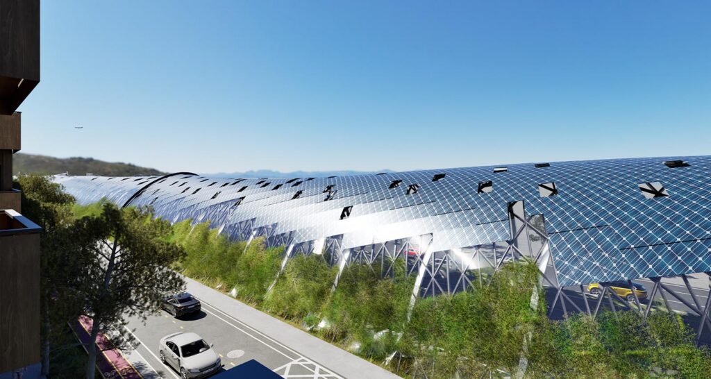 Pergola Fotovoltaica - Junta de Compensación